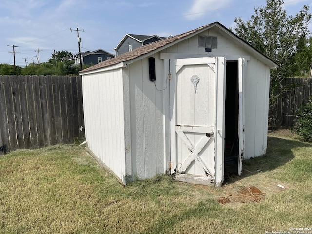 6823 S Whitland, San Antonio, TX 78239 - view of shed