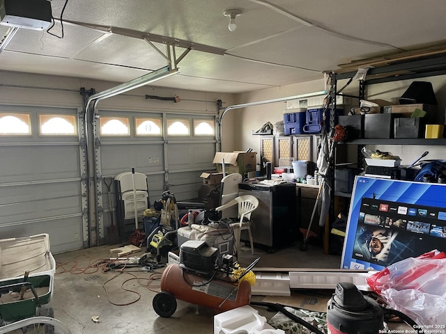 6823 S Whitland, San Antonio, TX 78239 - garage with a garage door opener