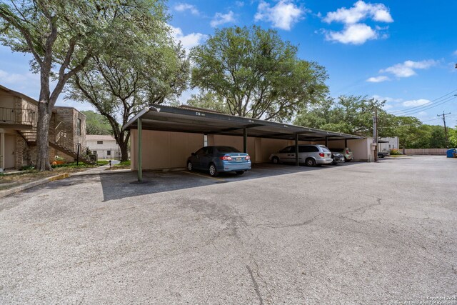 9419 Powhatan Unit 504, San Antonio, TX 78230 - view of covered parking lot