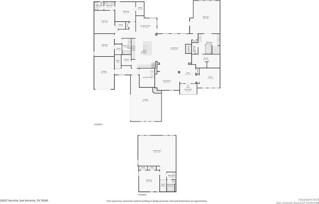 24227 Vecchio, San Antonio, TX 78260 - home floor plan