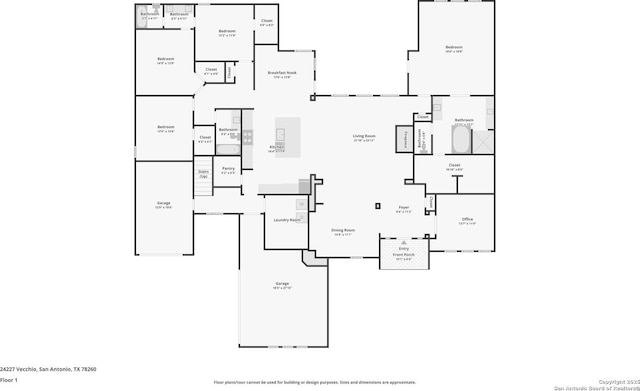 24227 Vecchio, San Antonio, TX 78260 - floor plan / room layout