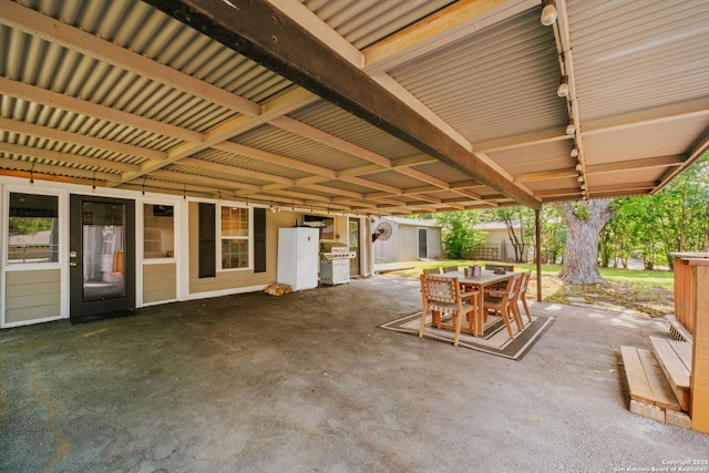 221 Calumet, San Antonio, TX 78209 - view of patio featuring outdoor dining space