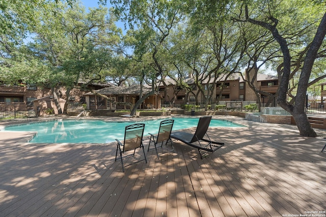 10955 Wurzbach Unit 905, San Antonio, TX 78230 - community pool with a deck