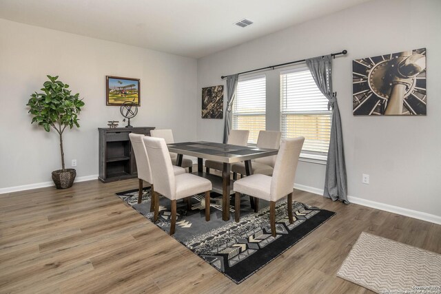 9123 Bennett Frst, Converse, TX 78109 - dining space featuring wood finished floors and baseboards