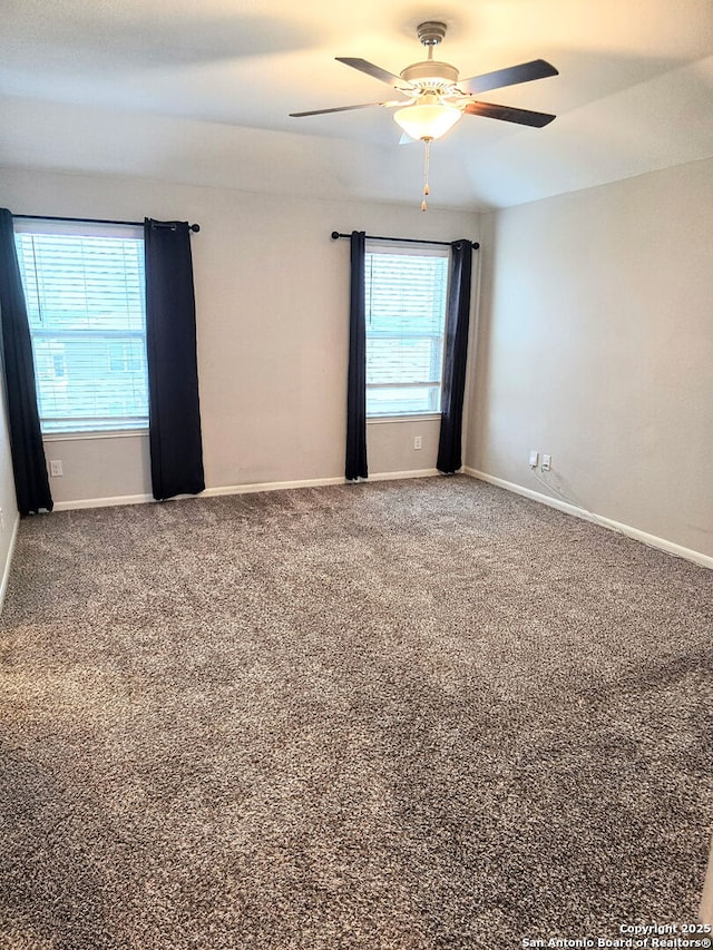 9123 Bennett Frst, Converse, TX 78109 - carpeted empty room with a ceiling fan and baseboards