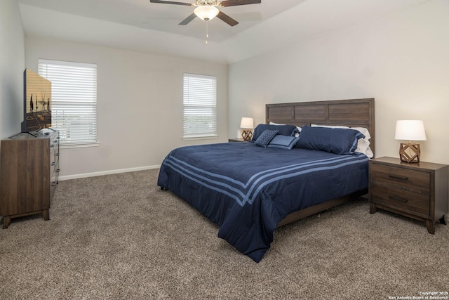 9123 Bennett Frst, Converse, TX 78109 - carpeted bedroom with baseboards and ceiling fan
