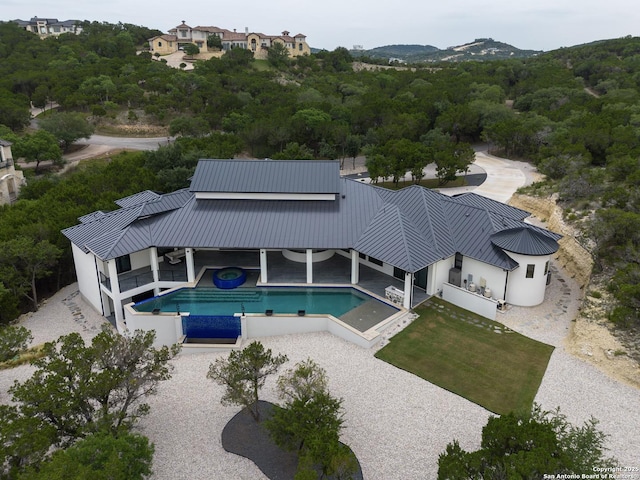 25003 Miranda Rdg, Boerne, TX 78006 - outdoor pool featuring a patio area