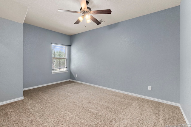 6031 Diego, San Antonio, TX 78253 - unfurnished room featuring carpet floors, ceiling fan, and baseboards