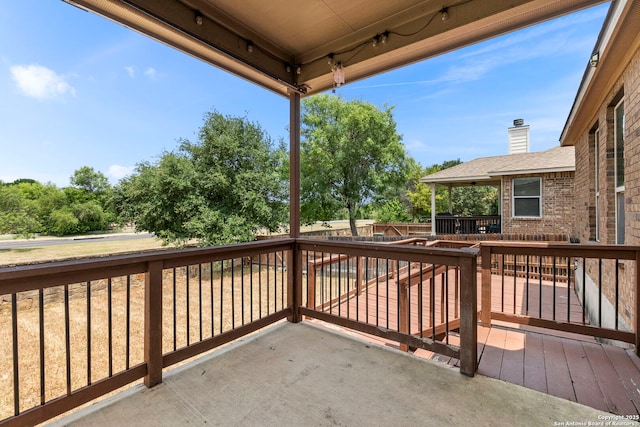 6031 Diego, San Antonio, TX 78253 - view of patio / terrace featuring a wooden deck