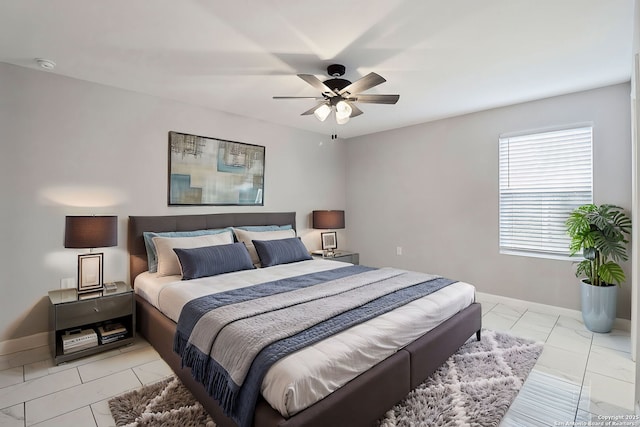 4526 Meadowland, San Antonio, TX 78222 - bedroom featuring baseboards and a ceiling fan