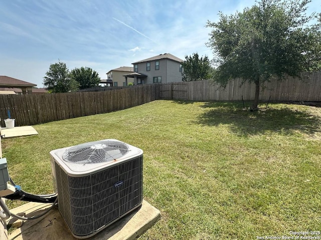 9819 Hawk Shr, Converse, TX 78109 - view of yard with central AC