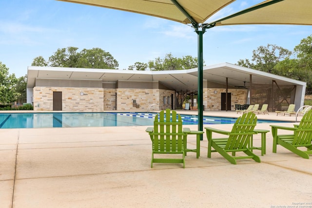 31908 Native Sun, Bulverde, TX 78163 - community pool featuring a patio