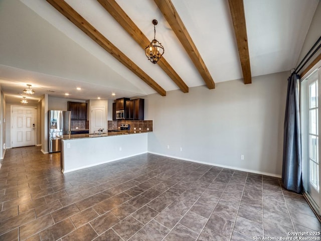 7010 Aphrodite Mist, San Antonio, TX 78252 - unfurnished living room featuring recessed lighting, a sink, and baseboards