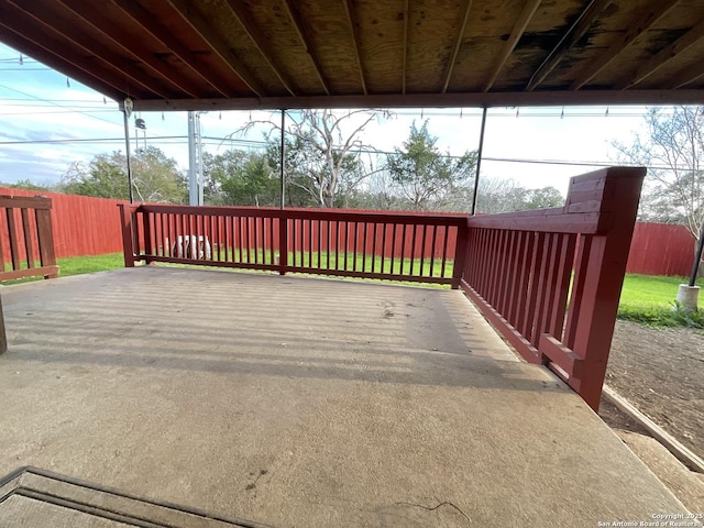 2606 Montebello, San Antonio, TX 78259 - view of wooden deck