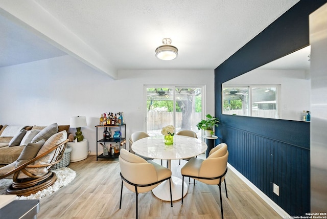 14201 Modesta Pl, San Antonio, TX 78247 - dining space featuring light wood-style floors