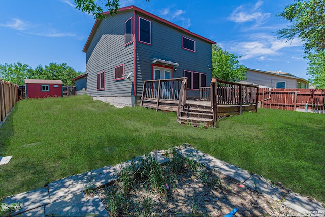 7202 Archers Coach, San Antonio, TX 78244 - back of house with a wooden deck