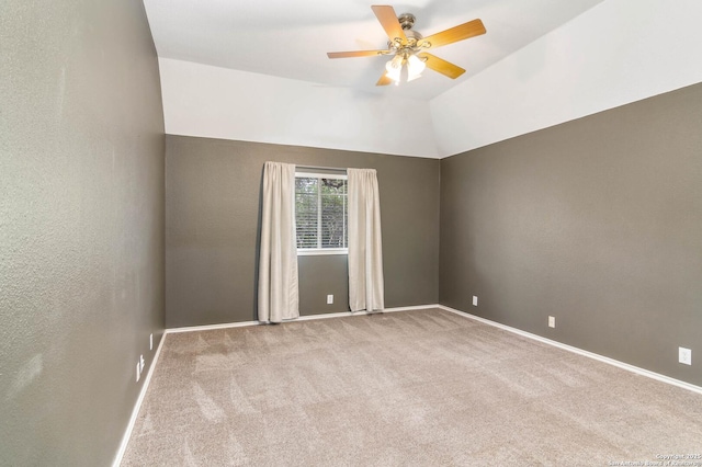 2610 Plum Holw, San Antonio, TX 78258 - empty room featuring carpet floors, ceiling fan, and baseboards