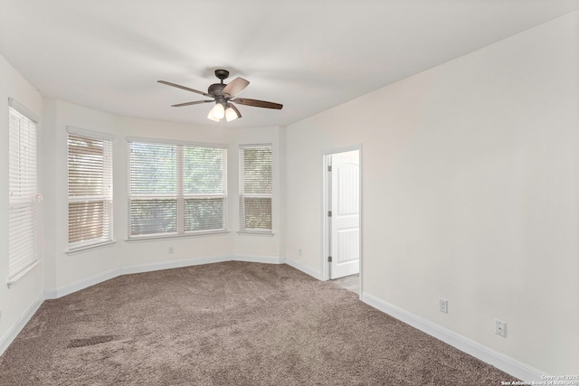 13106 Welder, San Antonio, TX 78253 - carpeted empty room featuring ceiling fan and baseboards