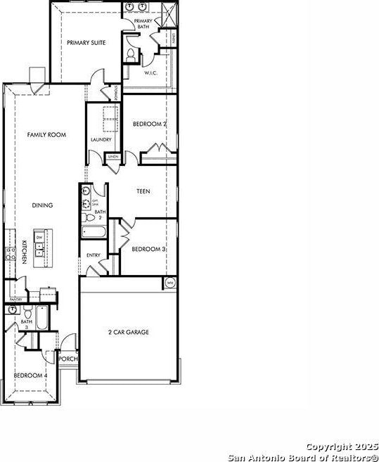 111 Barton Pt, Cibolo, TX 78108 - property floor plan