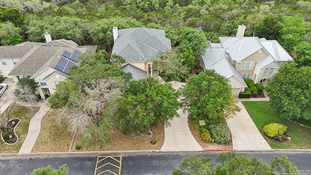 522 Mesa Rdg, San Antonio, TX 78258 - aerial perspective of suburban area