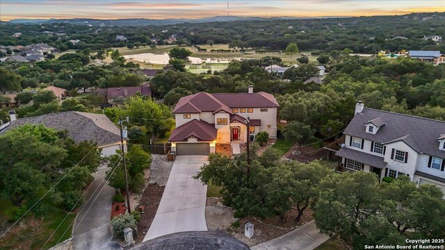 406 Breathless View St, San Antonio, TX 78260 - drone / aerial view