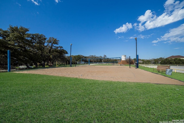 406 Breathless View St, San Antonio, TX 78260 - view of community with volleyball court