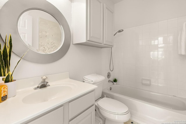 116 Seth Raynor, New Braunfels, TX 78130 - bathroom with vanity, toilet, and  shower combination
