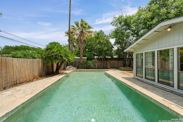219 Ridgehaven, San Antonio, TX 78209 - view of pool featuring a fenced backyard