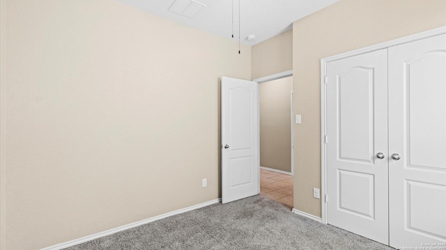 4527 Southton Way, San Antonio, TX 78223 - unfurnished bedroom with light carpet, baseboards, and a closet