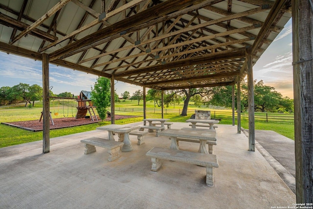 154 Lake View Dr, Boerne, TX 78006 - view of community with a patio area