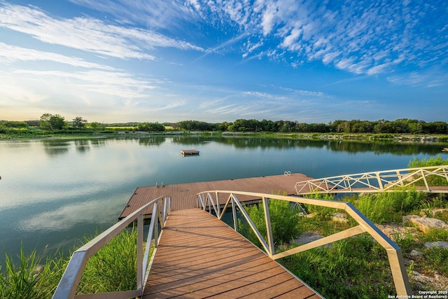 154 Lake View Dr, Boerne, TX 78006 - dock with a water view