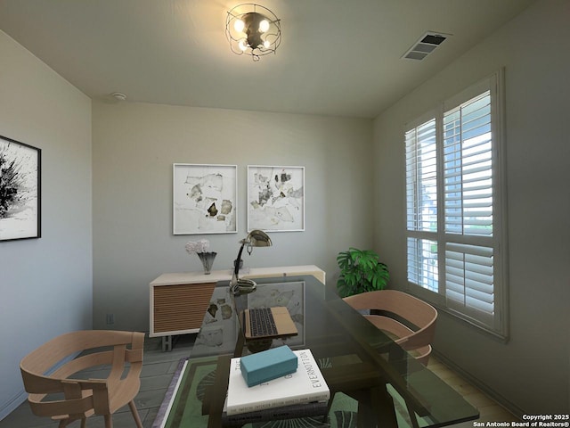 12023 Horseshoe, San Antonio, TX 78254 - tiled home office with baseboards