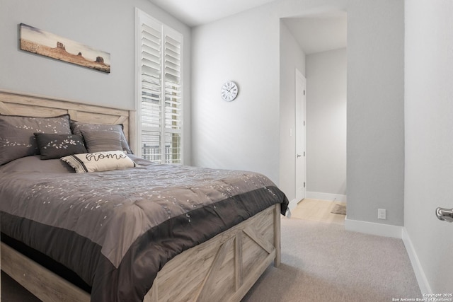 17918 Cantera Ct, San Antonio, TX 78255 - carpeted bedroom with baseboards