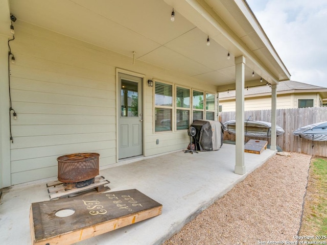1136 Amber Lk, Seguin, TX 78155 - view of patio featuring area for grilling