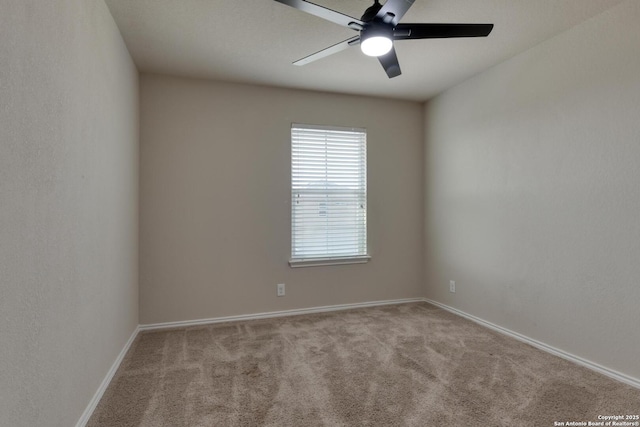 913 Pipe Gate, Cibolo, TX 78108 - carpeted empty room featuring a ceiling fan and baseboards