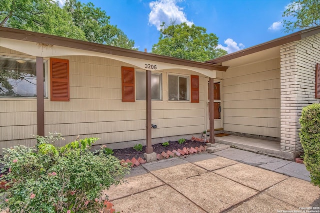 3206 Bluefield, San Antonio, TX 78230 - view of exterior entry featuring a patio
