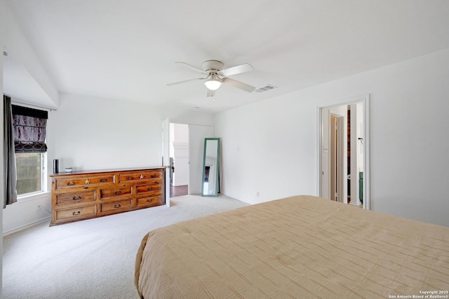 7410 Tom Watson, San Antonio, TX 78244 - carpeted bedroom featuring a ceiling fan and baseboards