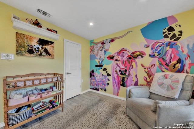 15592 Miller, Saint Hedwig, TX 78152 - bedroom featuring wood finished floors, recessed lighting, and baseboards