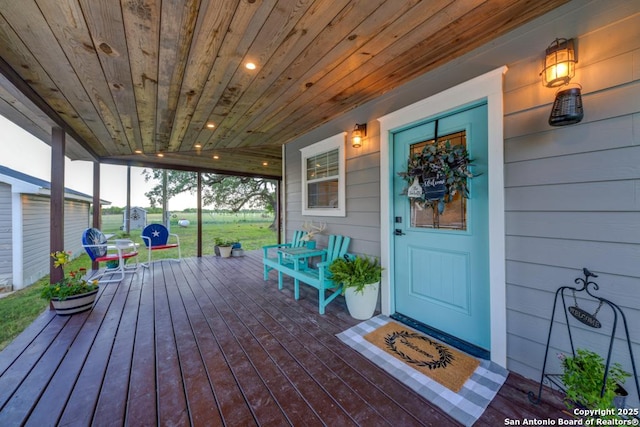 15592 Miller, Saint Hedwig, TX 78152 - view of exterior entry with covered porch