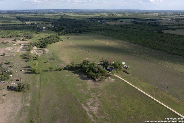 15592 Miller, Saint Hedwig, TX 78152 - aerial view of property's location with rural landscape