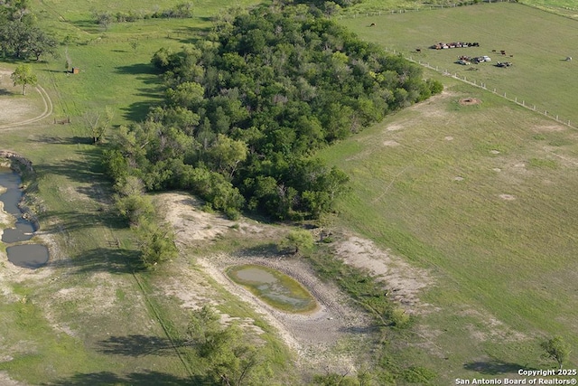 15592 Miller, Saint Hedwig, TX 78152 - aerial view of property and surrounding area featuring rural landscape