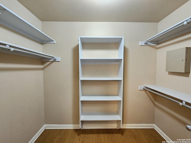 2115 Bentwood, New Braunfels, TX 78130 - spacious closet featuring wood finished floors