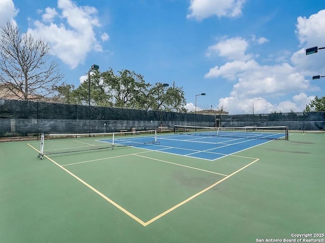 23402 Grande Vis, San Antonio, TX 78261 - view of tennis court with community basketball court