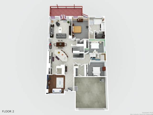 18131 Muir Glen Dr, San Antonio, TX 78257 - room layout