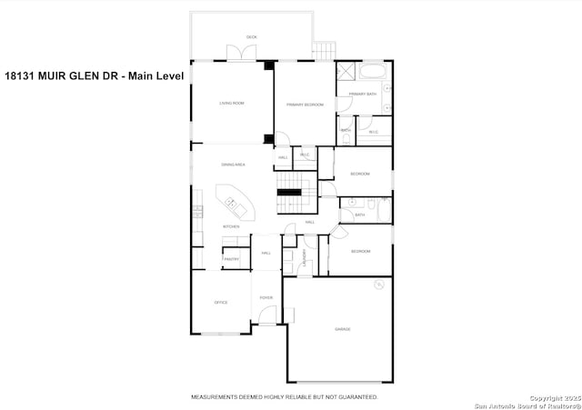 18131 Muir Glen Dr, San Antonio, TX 78257 - room layout