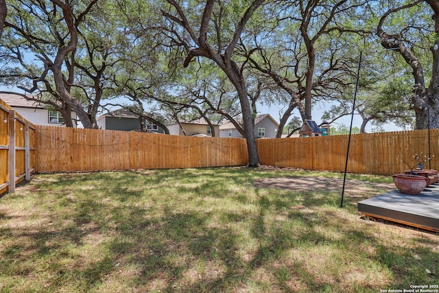 158 Canopy Oak, New Braunfels, TX 78130 - view of yard featuring a deck