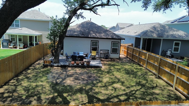 158 Canopy Oak, New Braunfels, TX 78130 - back of property with a deck
