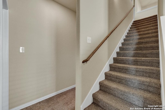 1902 Kalli Jo, New Braunfels, TX 78130 - stairs featuring carpet and baseboards