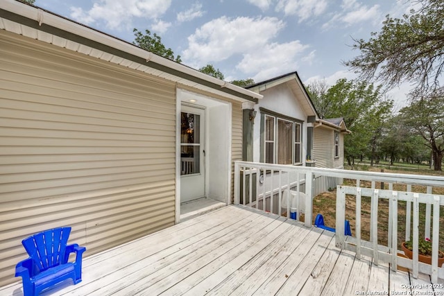 22337 Red Sand, San Antonio, TX 78264 - view of wooden deck