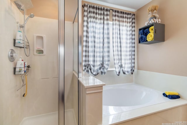 11807 Amber Tree, San Antonio, TX 78254 - full bath featuring a stall shower and a bath